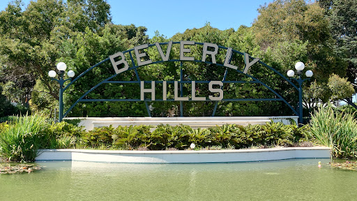Image of Beverly Hills Sign, Beverly Hills, California