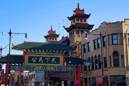 Image of Chicago's Chinatown Gateway