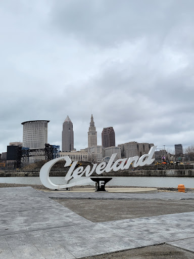 Image of Cleveland Script Sign - The Foundry