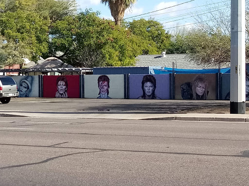 Image of David Bowie Mural