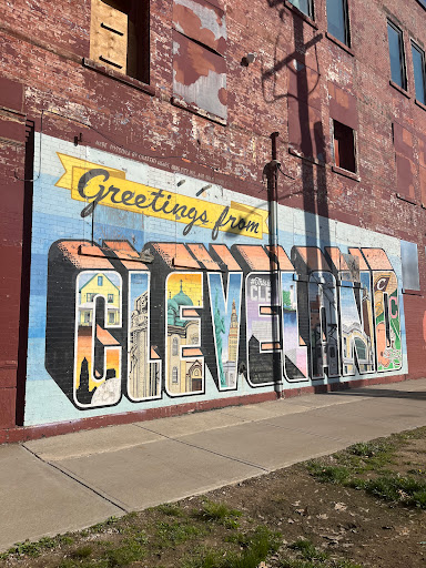 Image of Greetings from Cleveland Mural