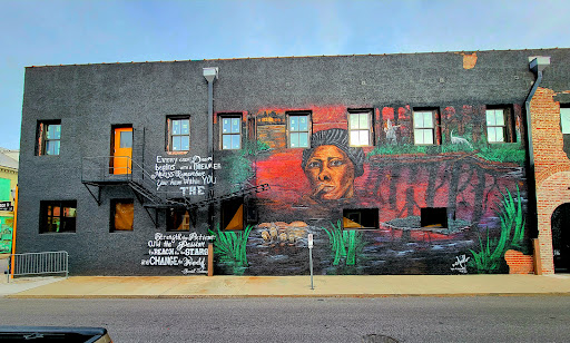 Image of Harriet Tubman Mural Public Art by Apollo