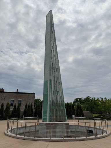 Image of Indiana Side Of The Big Four Railroad Bridge