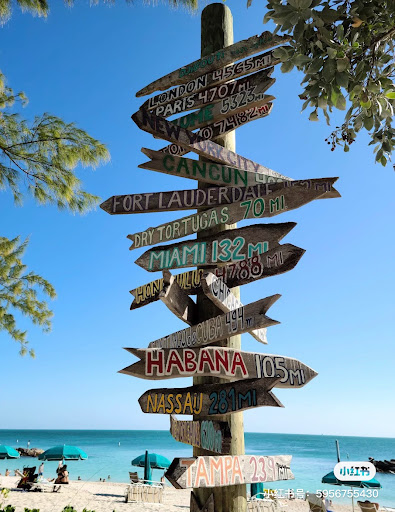 Image of Key West Direction Sign
