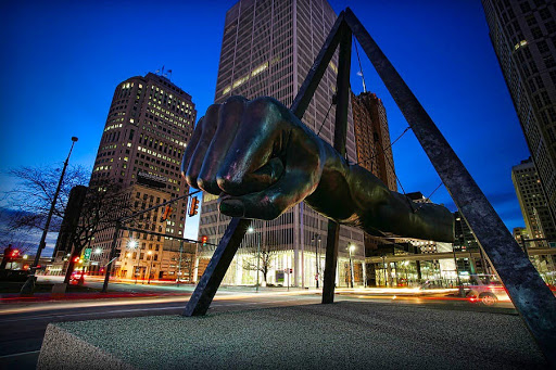Image of Monument to Joe Louis “The Fist”