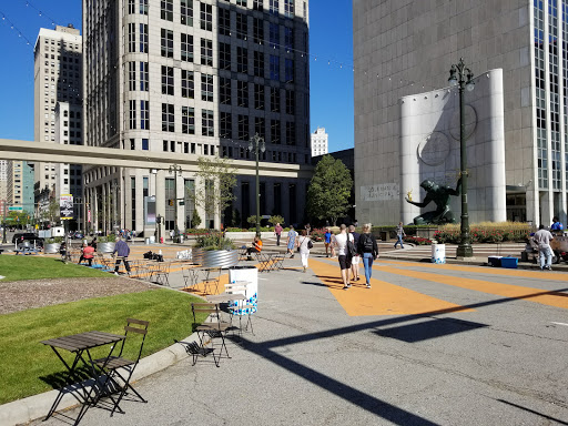 Image of Spirit of Detroit Plaza