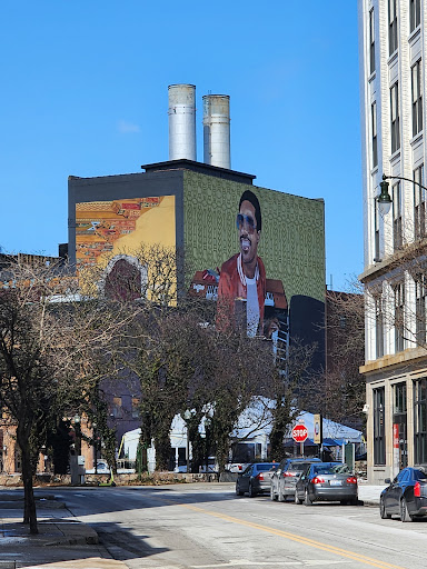 Image of Stevie Wonder Mural